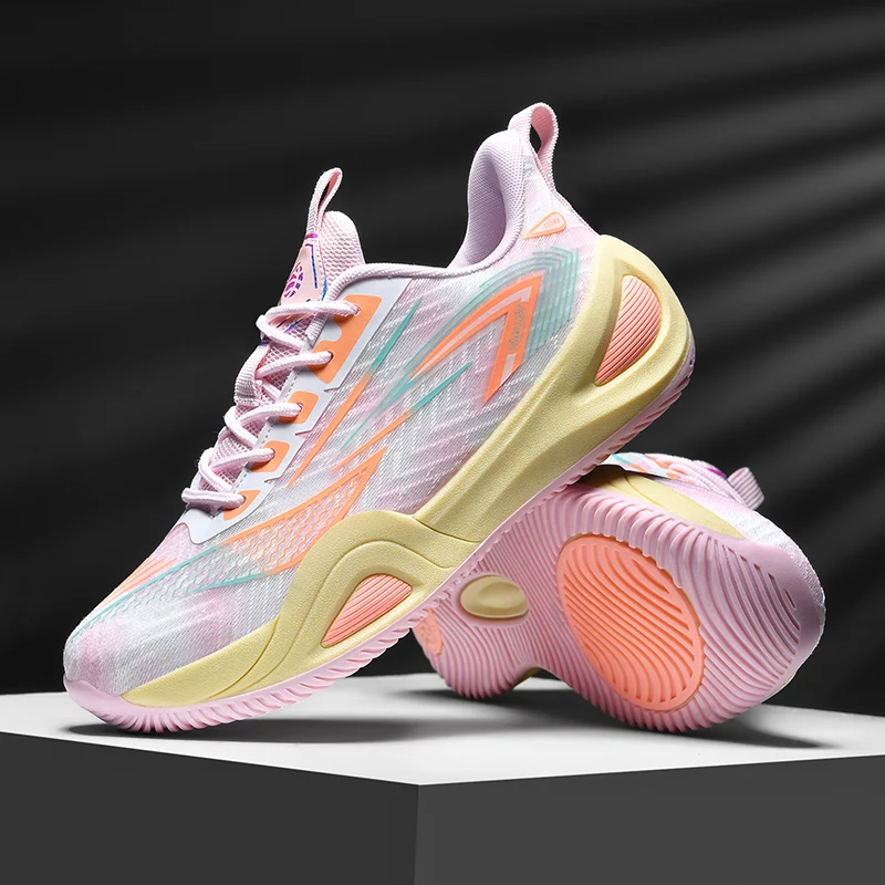 2025 New Men Basketball Shoes Original Breathable Comfortable Non-Slip Training Sports Basketball Sneakers Male Shoes ﻿