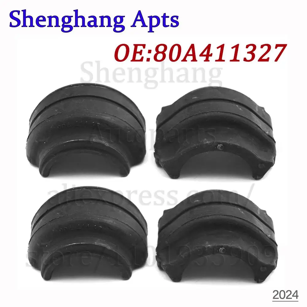 4X Front Stabilizer Sway Bar Bushing For 80A411305C 80A 411 305 C For Audi Q5 Q5L 2017 2018 2019 2020-2025 80A411327 80A 411 327