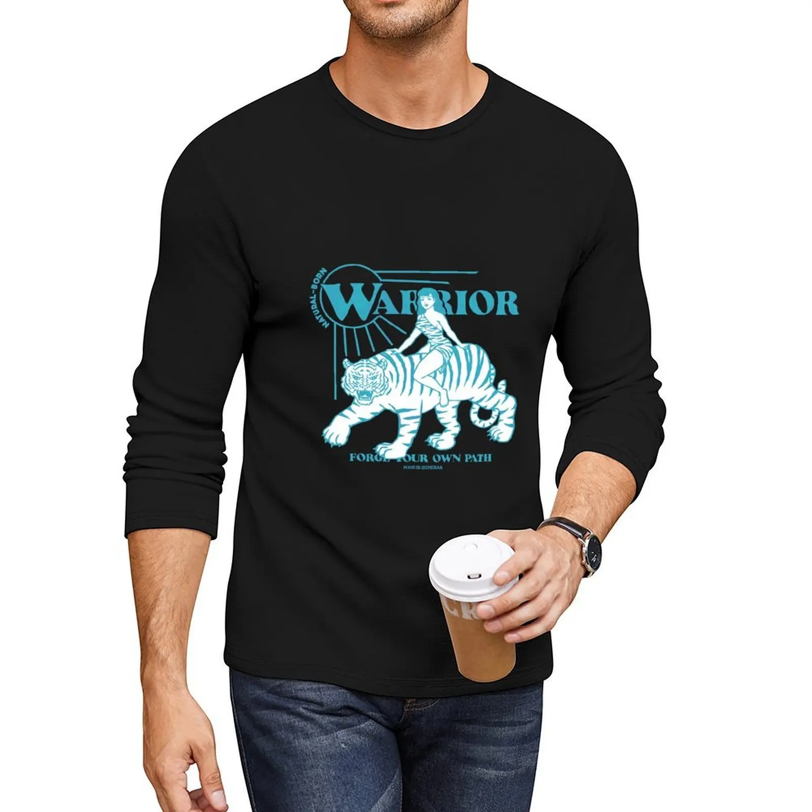 

Warrior - Made In Quimeras Long T-Shirt plain t-shirt boys t shirts Oversized t-shirt mens graphic t-shirts big and tall