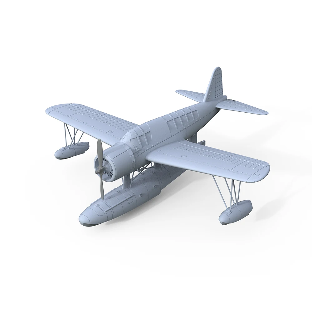 

Yao's Studio LYR218 1/100 1/120 1/160 1/192 1/220 3D Printed Resin Model Kit U.S Navy OS2U Kingfisher