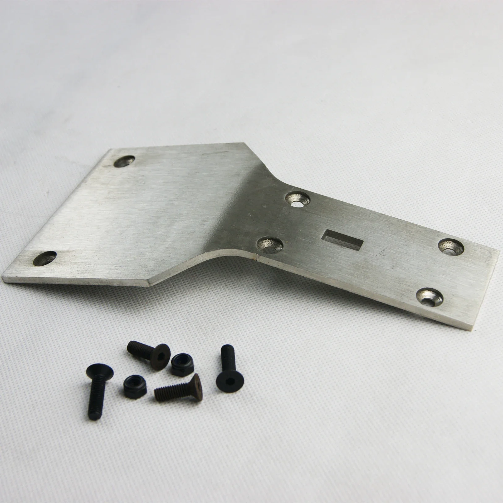 Stainless Steel Front Skid Chassis Plate Bumper For Rovan HPI Rofun Baja 5B 5T Buggy Truck 1/5