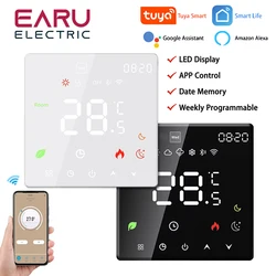 Tuya WiFi Smart Thermostat Electric Floor Heating TRV Water Gas Boiler Temperature Voice Remote Controller for Google Home Alexa