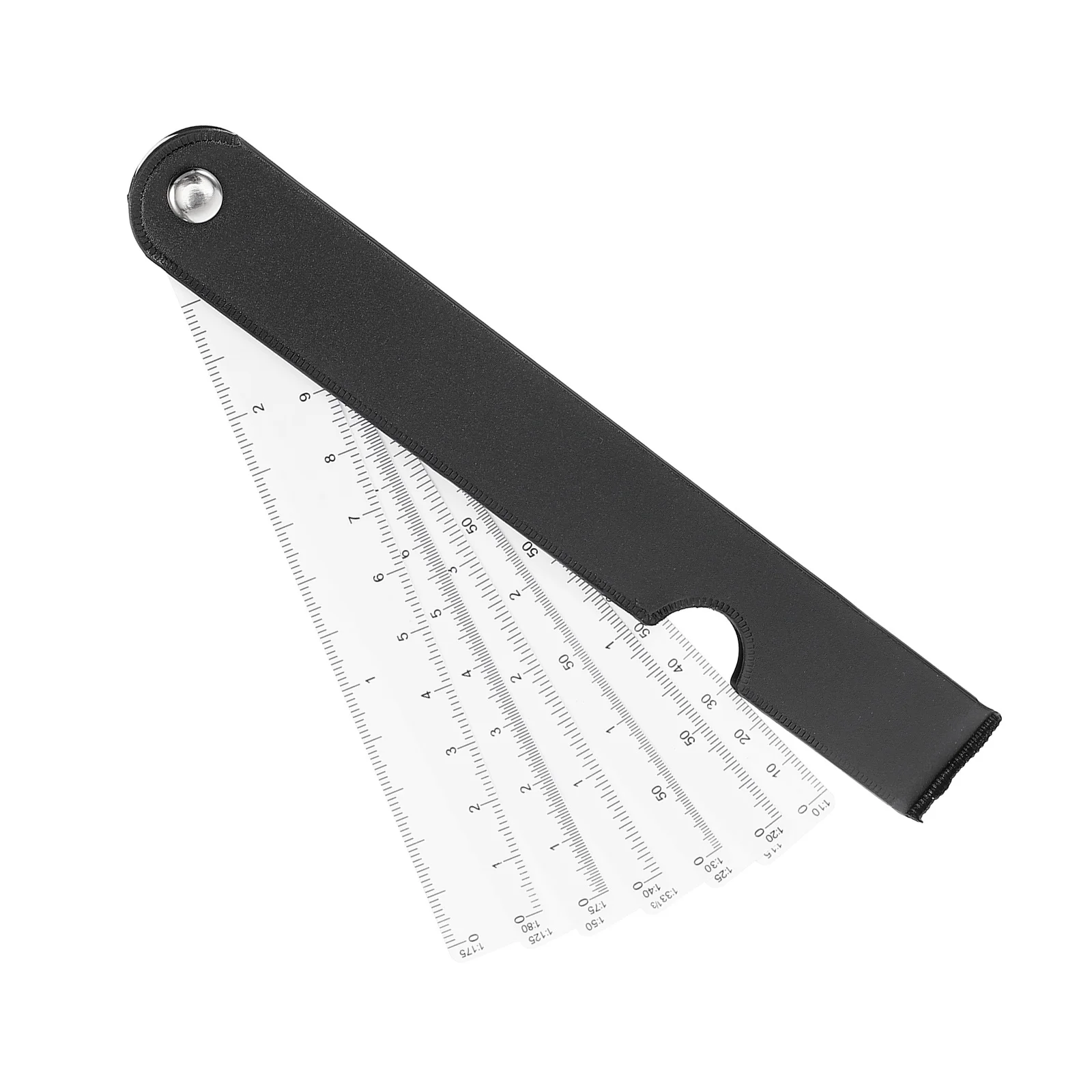 

Folding Sector Ruler Multifunctional Measuring Scale For Design Art Drafting Clear Calibration Paint Measuring Tool