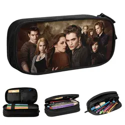 The Twilight Saga Vampire Pencil Case Movie Edward Bella Pencilcases Pen Big Capacity Bag School Supplies Zipper Stationery