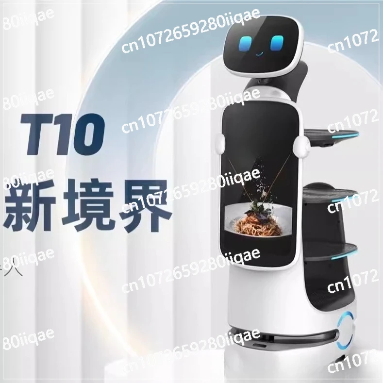 روبوت توصيل الطعام الذكي T10، نادل المطاعم يخدم الطعام تلقائيًا بالكامل #2