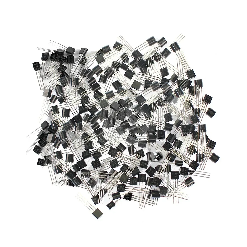 170pcs Transistor Assorted Kit 17Values  S9012 S9013 2N2222 S9015 S9018 A1015 C1815 A42 A92 2N5401 2N5551 A733 C945 S8050 S8550