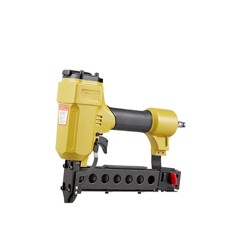 

Air Nail Gun 438K Pneumatic U-Nail Horse Nail Gun Iron Sheet 440KB Gun Nail Woodworking Decoration Tools