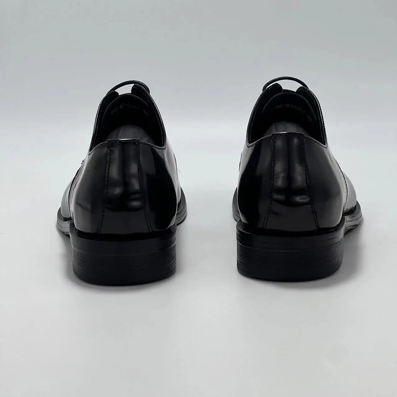 أحذية YETTIES للرجال Goodyear Welted Derby، أحذية فستان من جلد الحصان المغسول، مقدمة دائرية مكتنزة كاجوال للأعمال #6