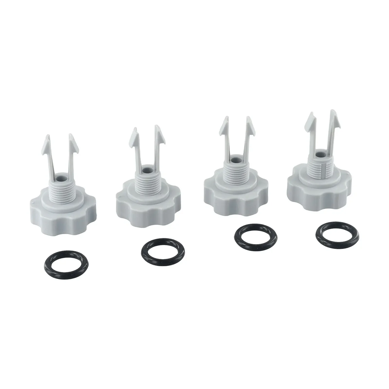 4 Sets Exhaust Valves For Intex 25002 Set Of Air Release Valves With O-Rings For Filter Pump Systems Hot Tubs Swimming Pool Part