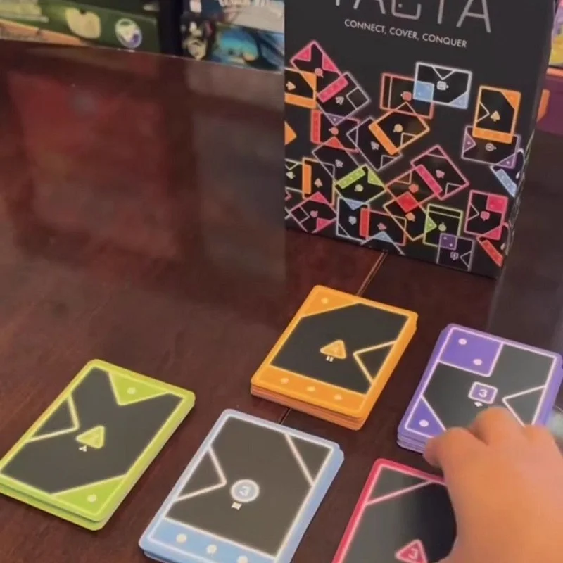 لعبة بطاقة مطابقة سريعة الحركة، لعبة لوحة عائلية استراتيجية، مجموعة ألعاب تفاعلية ممتعة للحفلات الليلية لجميع الأعمار، مجموعة أطفال البالغين