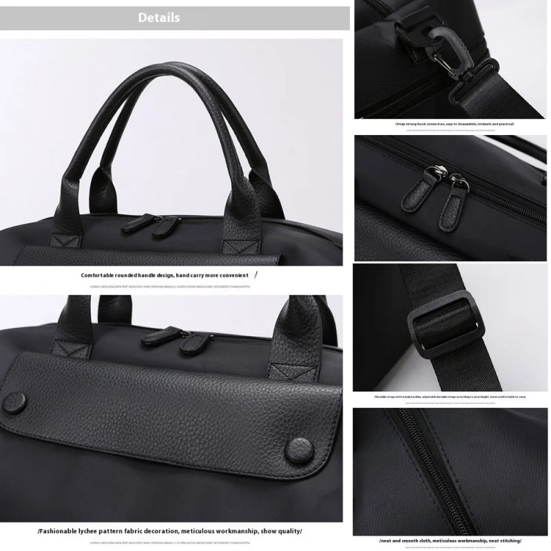  Men and Women's Tote Bag Large capacity Travel Duffel Yoga Oxford Cloth Waterproof Fitness