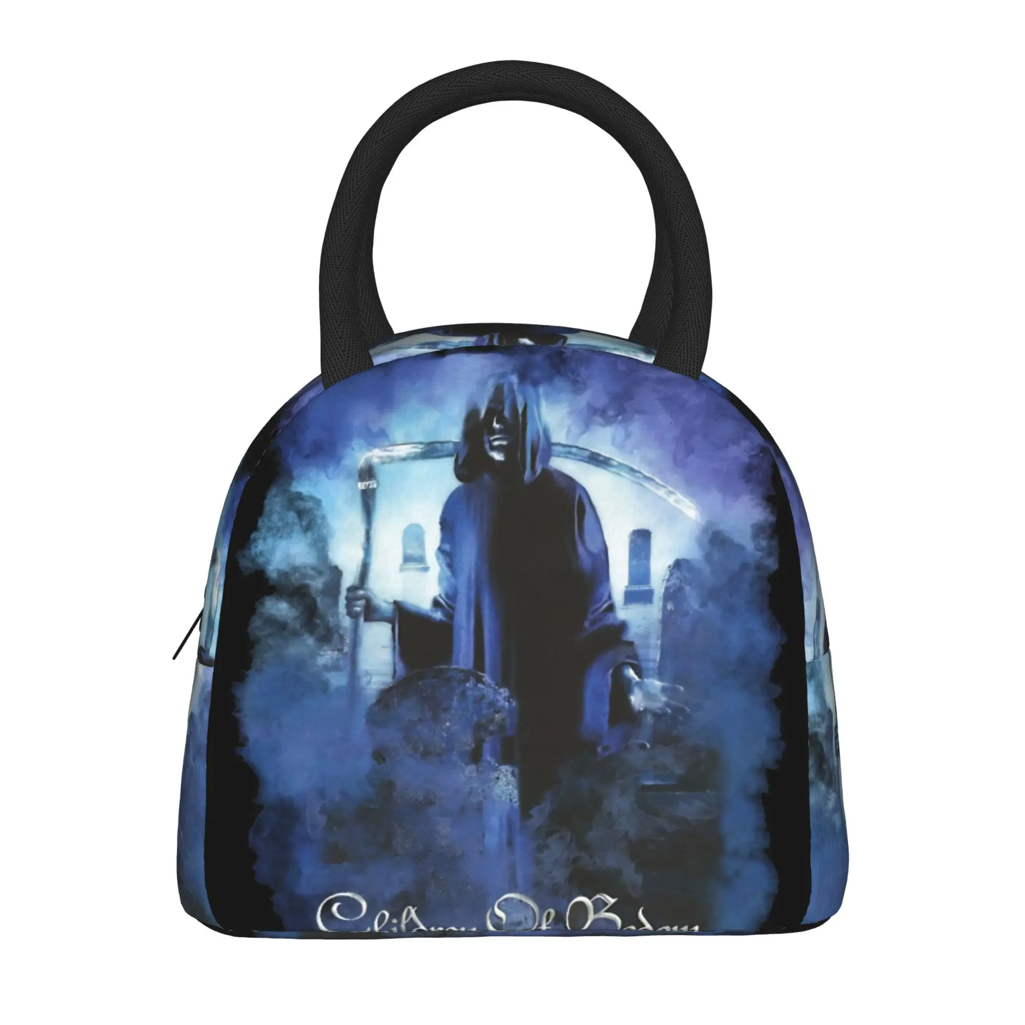 Children Of Bodom Follow The Reaper Lunch Bag  Portable Lunch Box Office Print Cooler Bag Fun Waterproof Thermal Lunch Bags