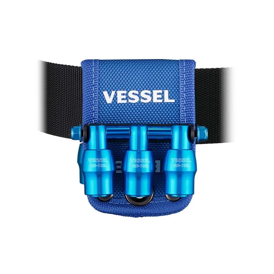 VESSEL Magnetic Bit Holder 1/4\'\' Limited Edition Quick Catcher Triple Holder QB-10B3 Series