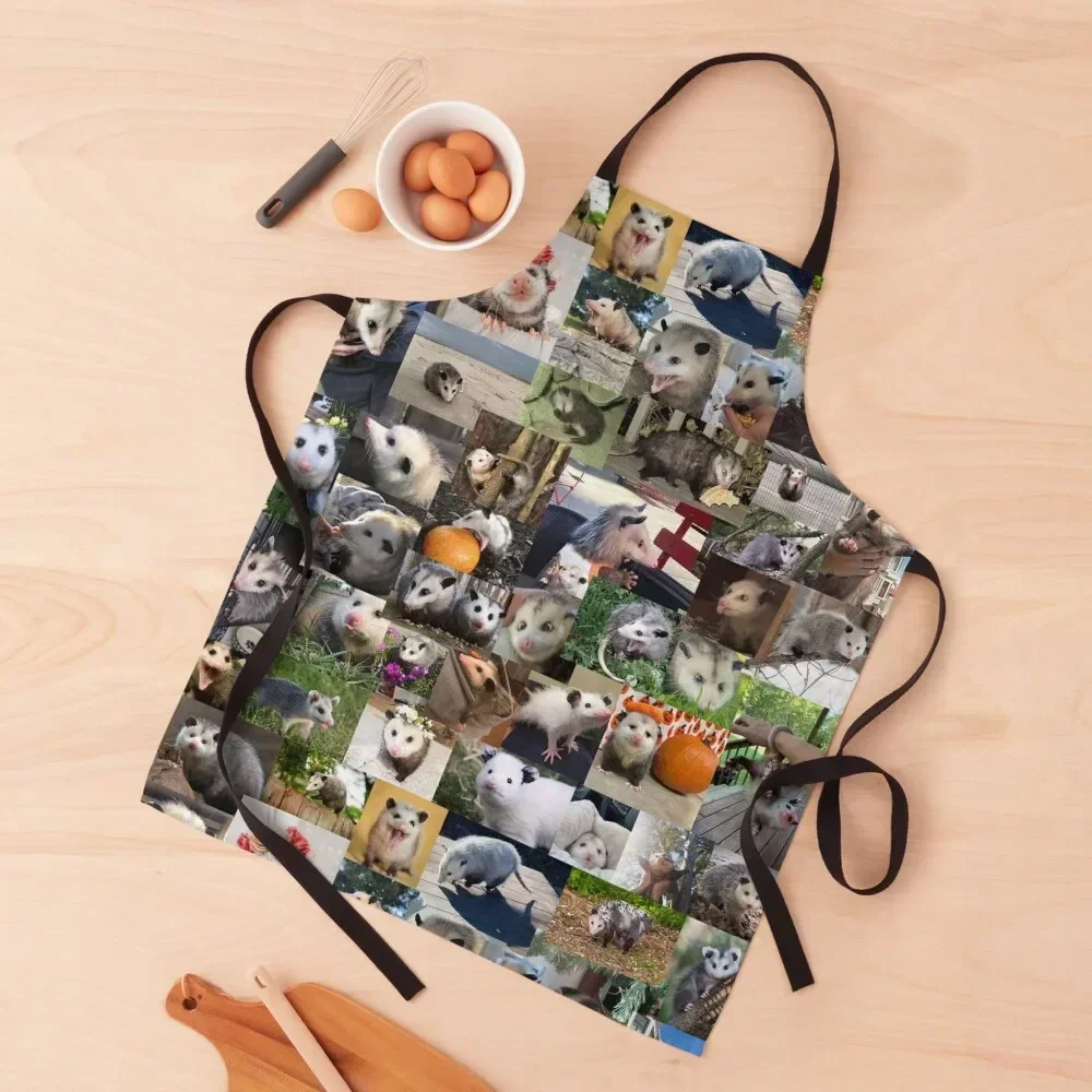 Ultimate Opossums (4K) Apron For Kitchen Women Kitchenware Apron