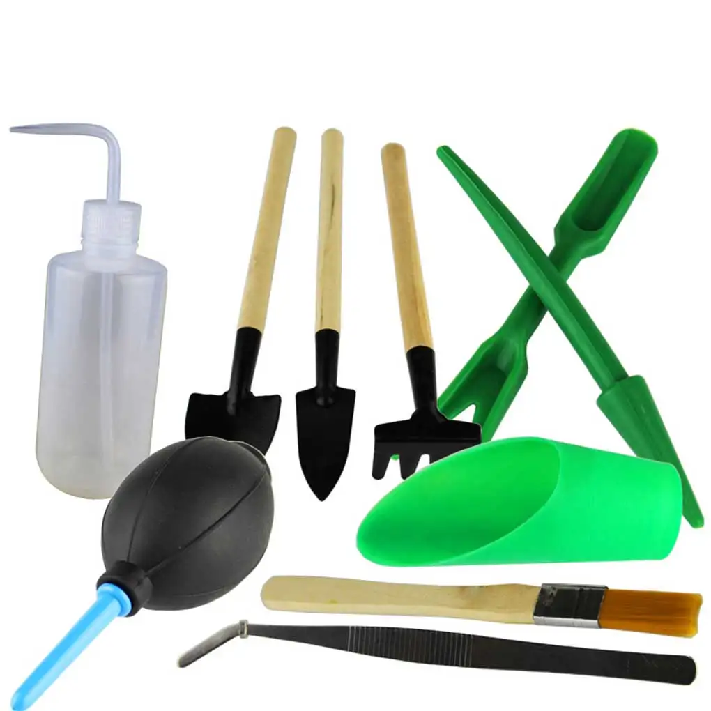 

6Pcs/10Pcs/13Pcs Mini Garden Hand Tools Transplanting Succulent Planting Gardening Tools Set
