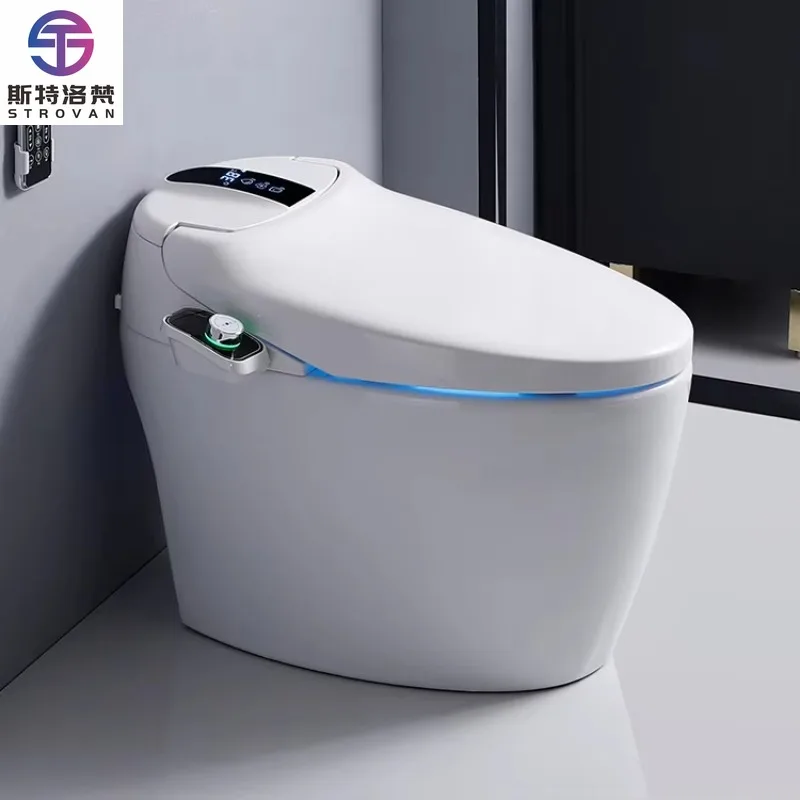 

ZXHK Factory Cleaner Bowl Black Bidet 110v 1.28 Gpf Smart Toilet Bowl Smart Toilet