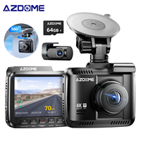 AZDOME 4K Dash Cam GS63H Pro Front Camare Built-in GPS WIFI 6 Car DVR 24H Parking Monitor Black Box Support Rear Cam optional