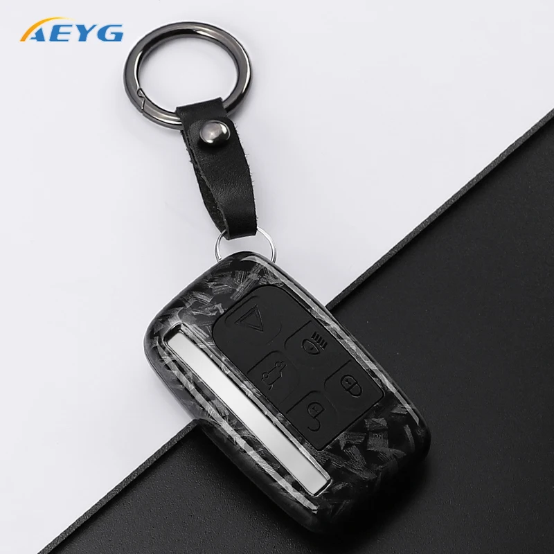 ABS Autoschlüssel-Hülle für Land Rover Range Rover Evoque Discovery Freelander Sport SVR Defender Geschützter Halter Schlüsselloser Schlüsselanhänger Tasche