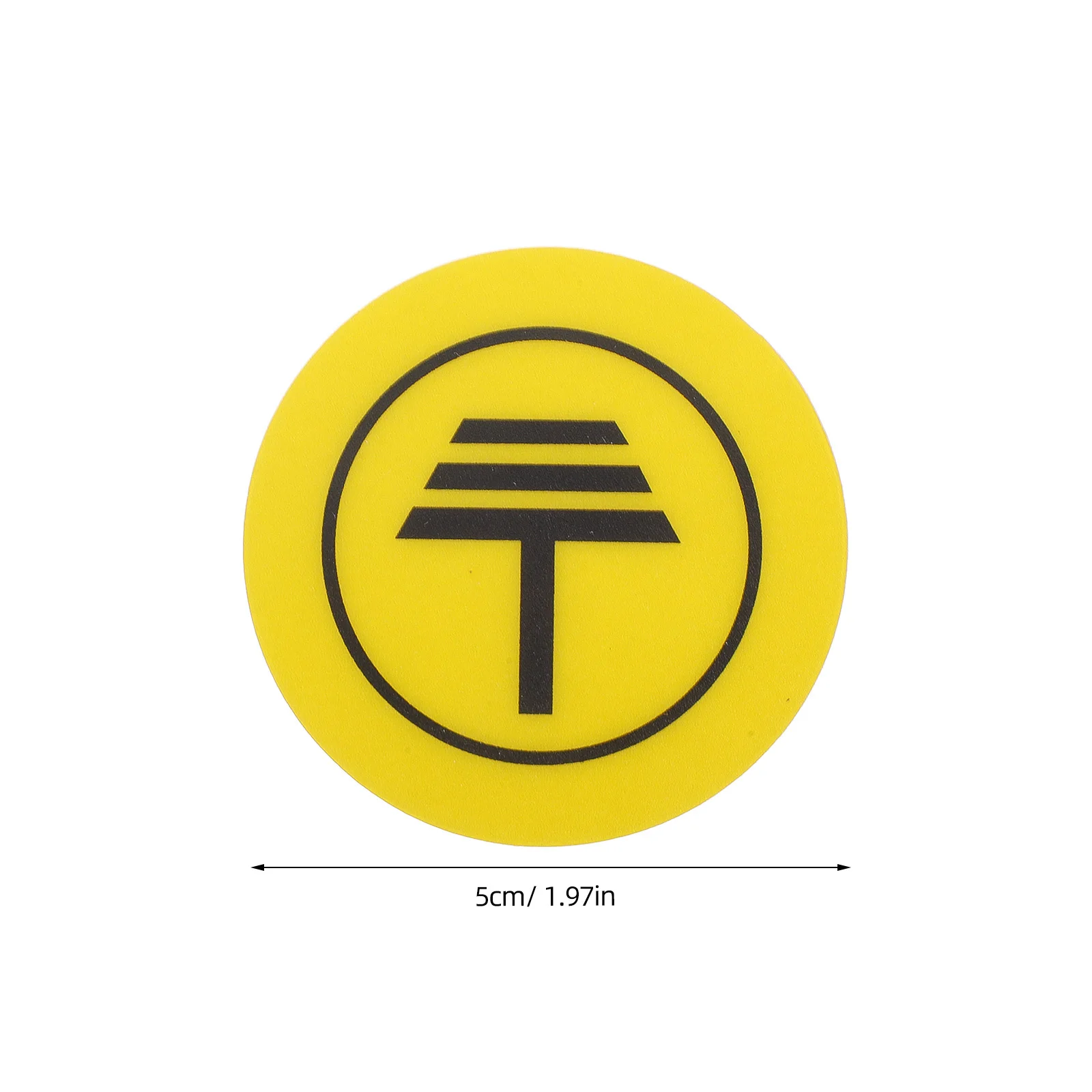 50 قطعة علامات تحذير التأريض علامات تنبيه كهربائية عاكسة لسلك ساحة حصص قضبان لوحات مخاطر لافتات السلامة البلاستيكية