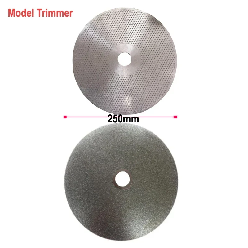 

1PC Dental Lab Model Diamond Trimmer Wheel Single Sided On Cleaning Trimming Master Stone Counter Model Diameter 250mm 10 Inch