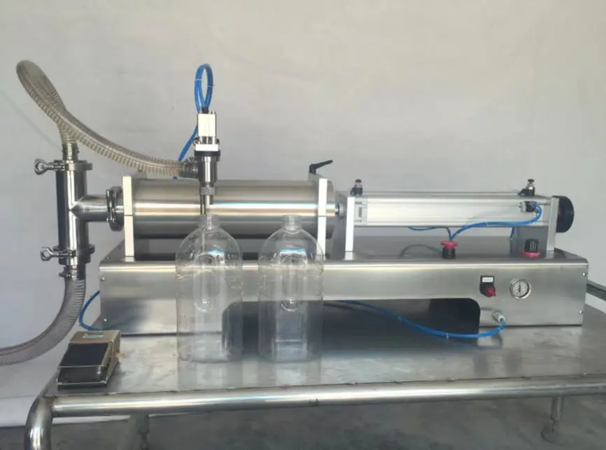 Customizable 1-5000ml Small Semi Automatic Liquid Filling  for Viscous Products - view 6