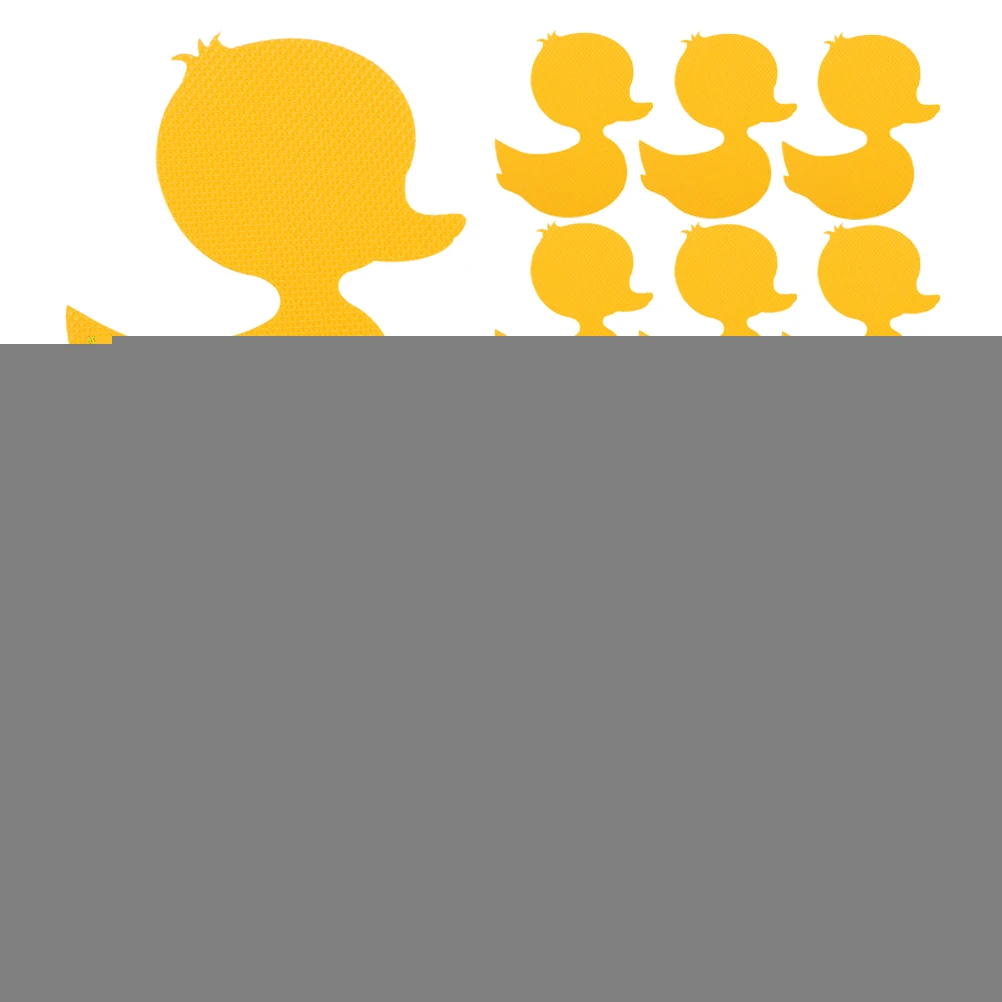 

20pcs Anti Duck Adhesive Ducks For Shower Floor Bathtub Stickers Toy Duck Adhesive Shower Floor Decals Non Slip Bathtub Stickers