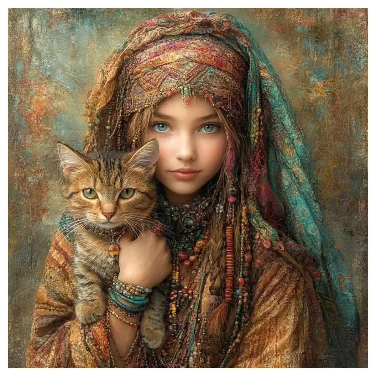 

Пазл из 500 деталей с изображением женщины, держащей кошку, развивающая игрушка для детей, детские игры, рождественский подарок