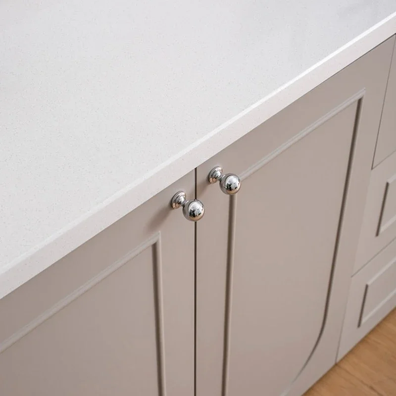 Messing-Chrom-Kleiderschrank-Türgriffe, französische Schubladenknöpfe, Küchenlagergriffe, Schrankknöpfe und -griffe für Möbel – Detail 12
