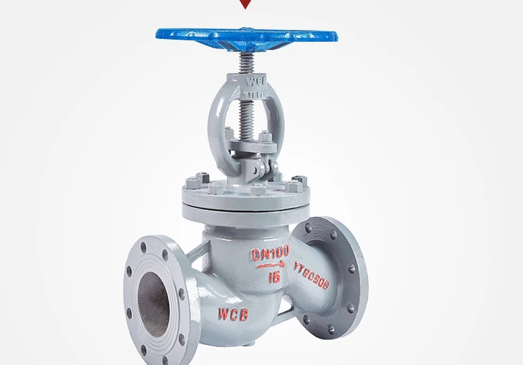 Manual flange globe valve boiler steam high-temperature cast steel stainless steel globe valve industrial adjustable