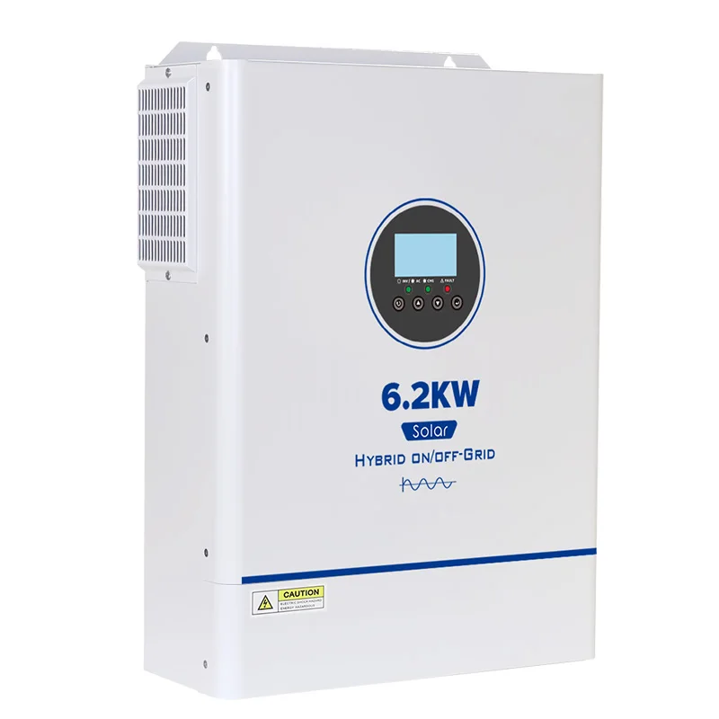 6200W High Frequency Solar Off Grid Inverter All In One Inverter Charger Built-in MPPT Controller for PV System Home RV Use Kit