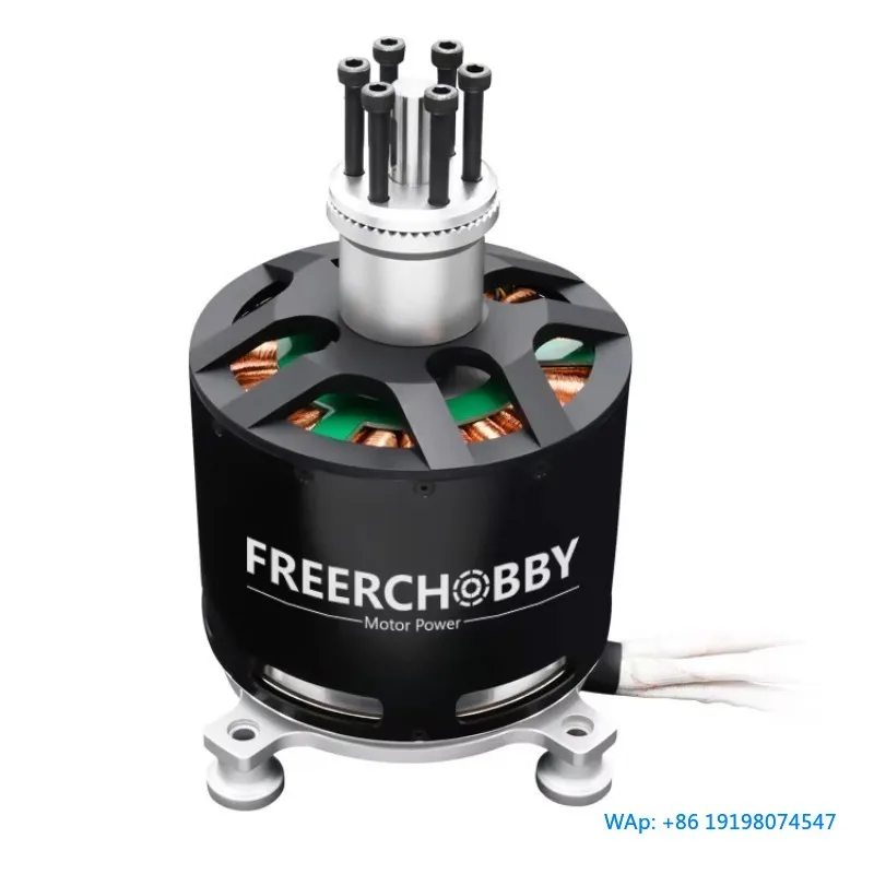 MP120100 80KV Watercooling Sensored Brushless Motor 60KG Thrust For Electric Car