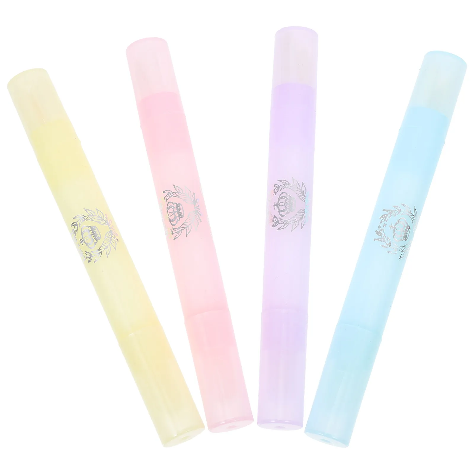 

4Pcs Nail Art Correction Pens High Grade Material Precision Beveled Tip for Clean Edges Manicure Supplies Nail Polish Remover
