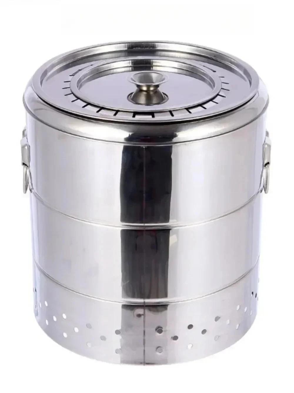 BBQ Smokeless Barbecue Home Outdoor Hanging Stove Charcoal Grill Indoor Stainless Steel Oven 20/28 Strings