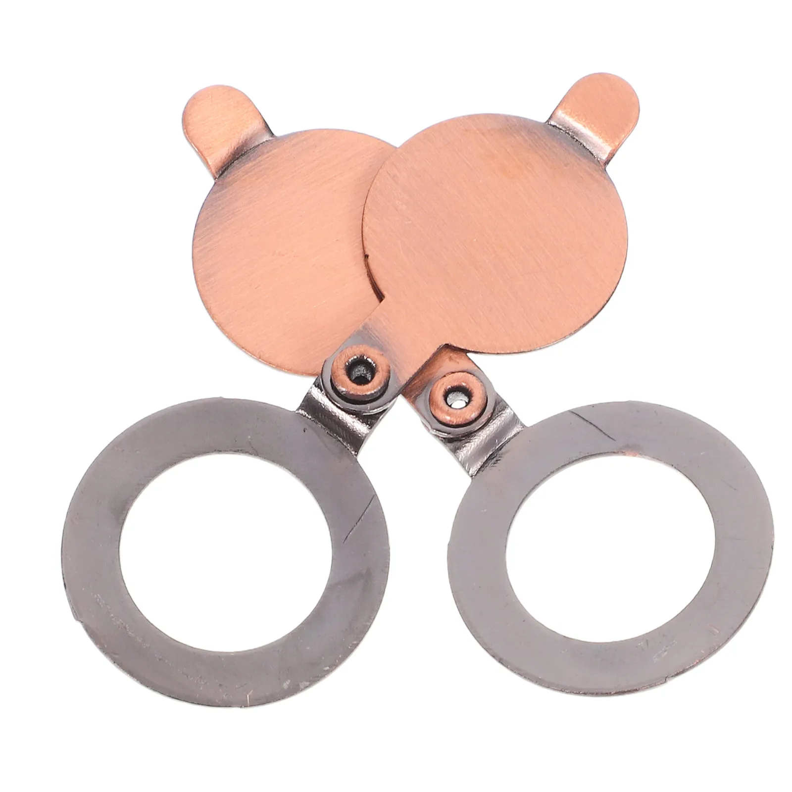 2Pcs Brass Peephole Privacy Cover Wide View Door Viewer Security Protector for Front Bedroom Apartment Entry Doors Anti-Fog