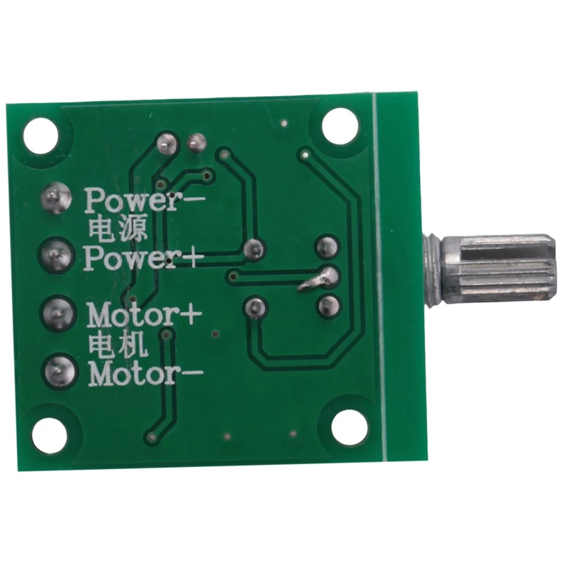 5PC DC 1.8V 3V 5V 6V 12V 2A PWM Motor Speed Controller Low Voltage Motor Speed Controller Adjustable Drive Module 1803BK