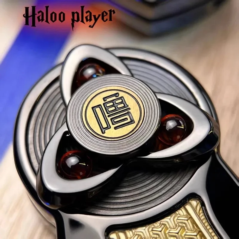 

Haru EDC Tang Xuanjia, вращающаяся магнитная металлическая механическая карта на кончиках пальцев, декомпрессионная композитная игрушка