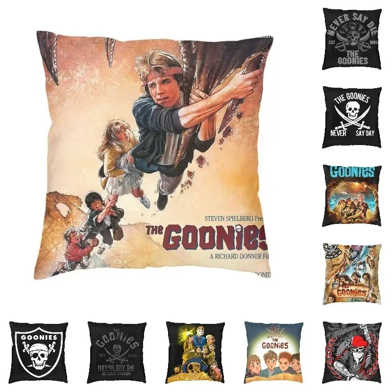 Luxury The Goonies Cushion Cover Polyester Adventure Comedy Movie Throw Pillow Case Bedroom Decoration Pillowcase 45cm 18Inch