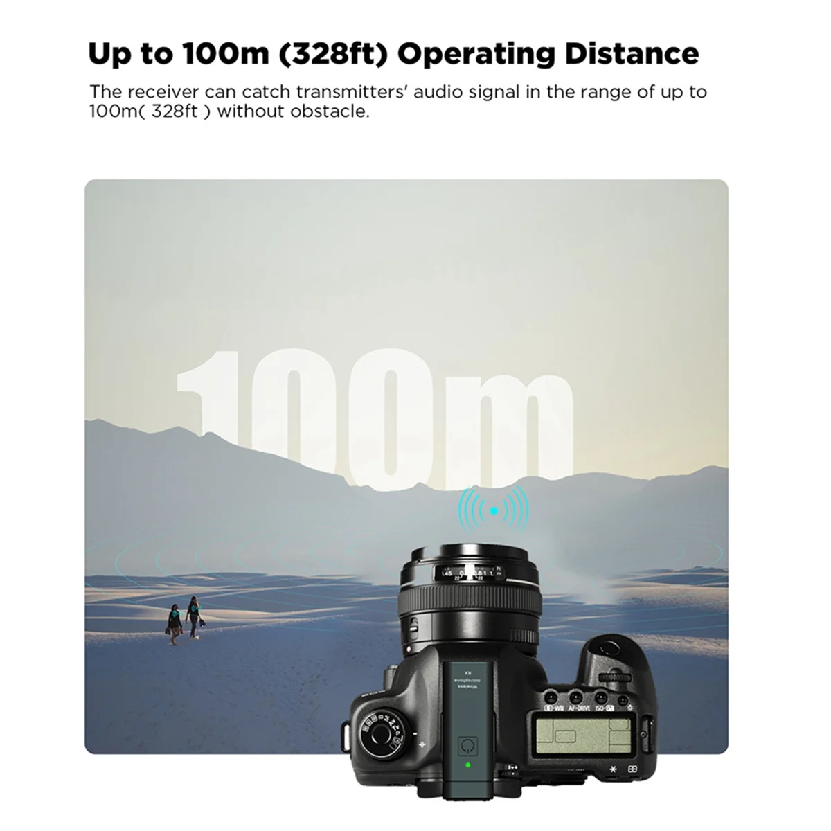 POP-lUHF ワイヤレスマイクラジオ首輪クリップライブブロードキャストノイズリダクションマイクビデオレコーダー