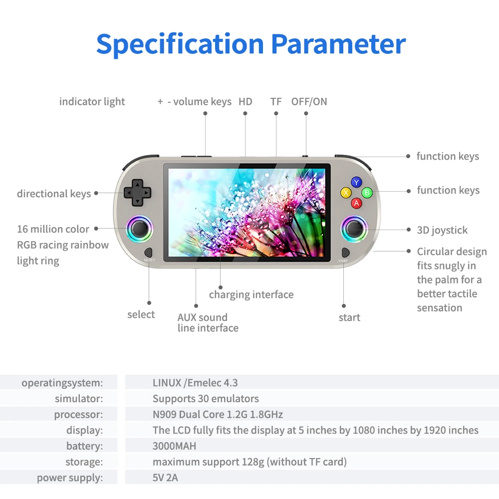 Nowa przenośna kieszonkowa kon – Gaming Console Youtube recenzja i cena
