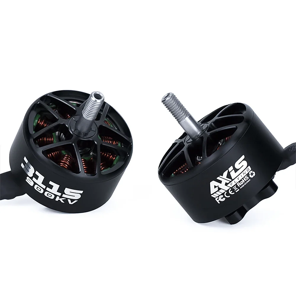 Axisflying-قطع غيار بدون طيار طويلة المدى DIY ، محرك بدون فرش ، 6S LIPO لـ RC FPV yle ، AZ3115 ، 900KV ، 8 "، 9" ، 10"