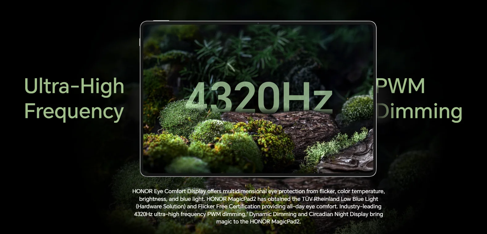 HONOR MagicPad 2,EU Version WiFi tablet,10050mAh Battery,12.3" 144Hz 3K AMOLED Screen,Snapdragon 8s Gen 3,13MP Rear Camera,PC-Level AI Efficiency Productivity,12GB+256GB,HONOR Android Tablet