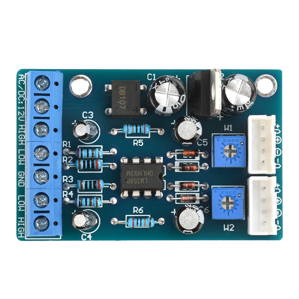 Für TA7318P VU-Meter-Treiber PCB-Platine Stereo-Modul Vorverstärker Elektronische Röhre DB-Meter-Meter-Treiber-Modul 3w