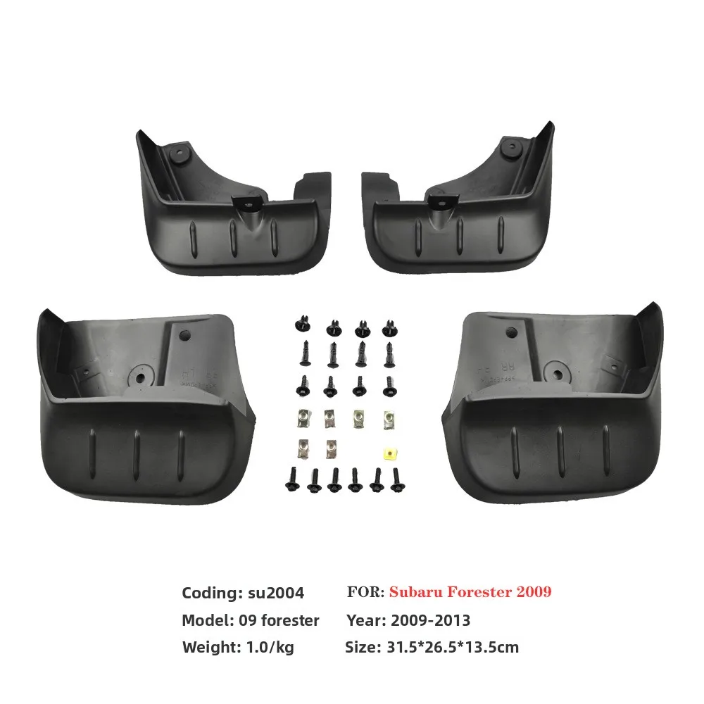 Mud Flaps for Subaru Forester 09-12 Mudguards Car Tire Accessories