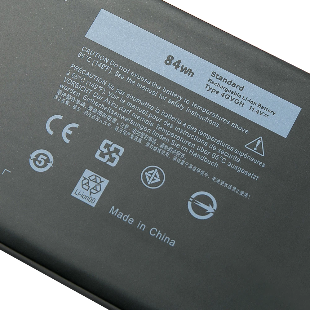 SUOZHAN 4GVGH Laptop Battery For DELL Precision 5510 XPS 15 9550 series P56F 1P6KD T453X RRCGW 11.4V-97Wh