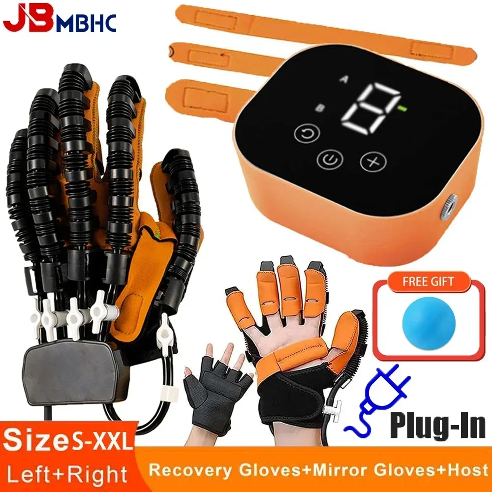 

Hand Stroke Rehabilitation Robot Gloves Hand Function Recovery Training Device Hand Therapy Equipment Hemiplegia Finger Trainer