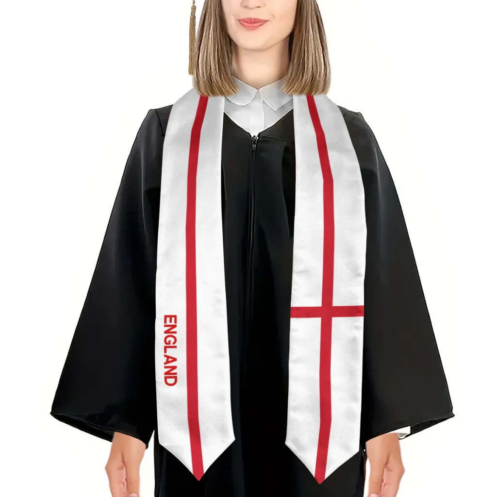 Inglês e Estados Unidos Graduação Xaile, Bandeira Roubou Sash, Honor Study Aboard, Estudantes Internacionais, Mais Design