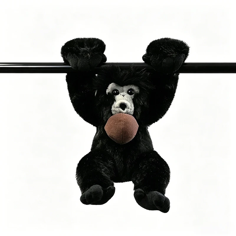 

Lifelike Siamang Plush Toy - Soft Simulation Animal Symphalangus Syndactylus Doll Perfect Birthday Gift for Firend