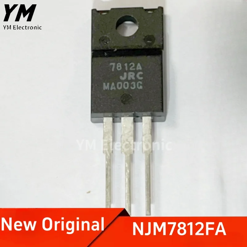 New Original JRC7812A NJM7812FA TO-220F Three terminal voltage regulator