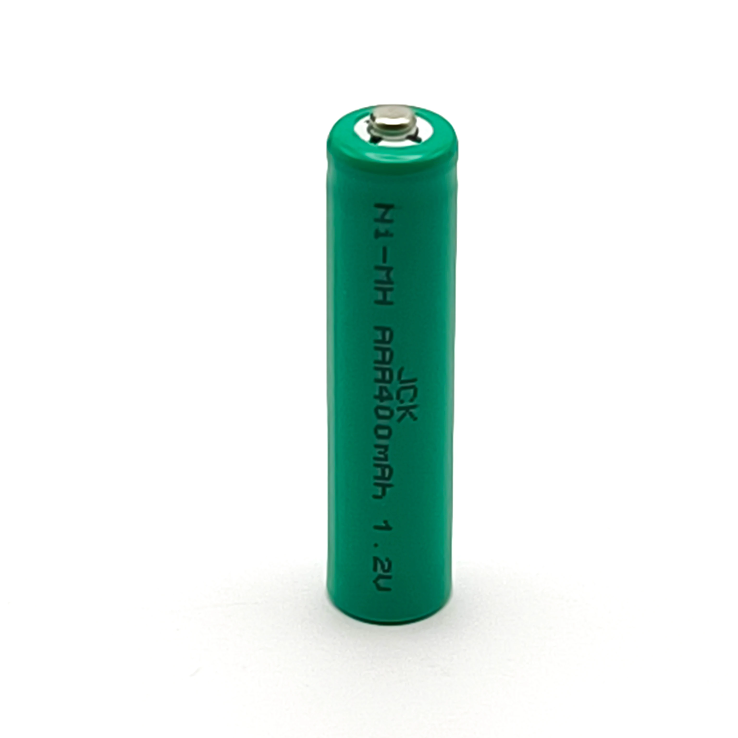 JCK 1Pc Cap Top 1.2V Nimh 400mAh AAA Battery Cell with Max 3C Discharge Rate