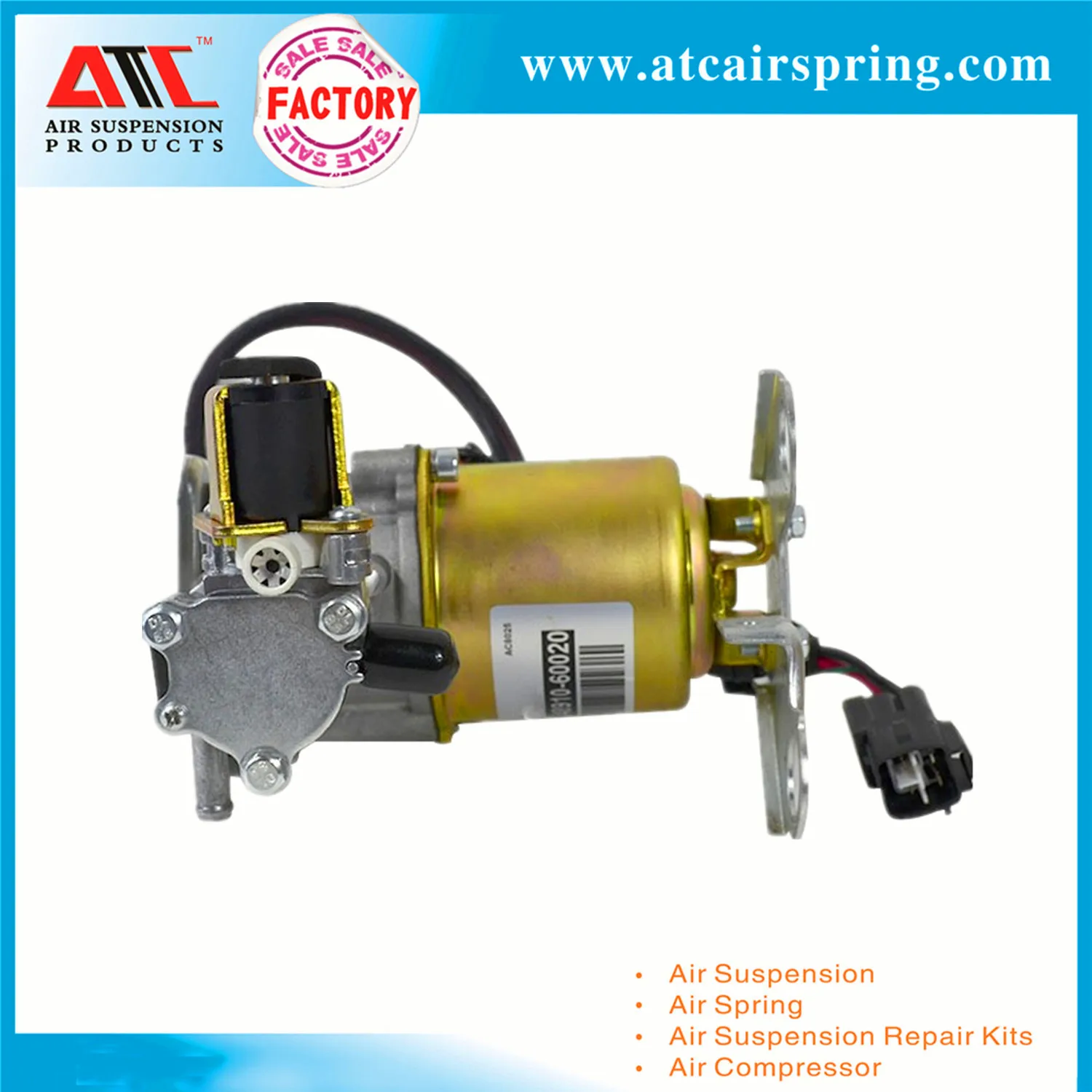 Air vibration dampening pump for 4891060020 4891060021